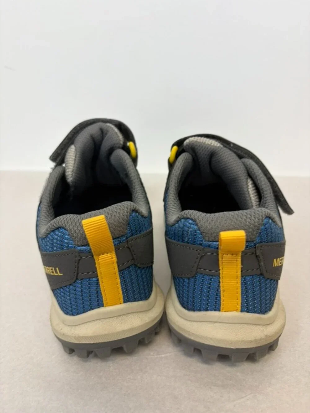 Boys Gray Merrell Velcro Sneakers